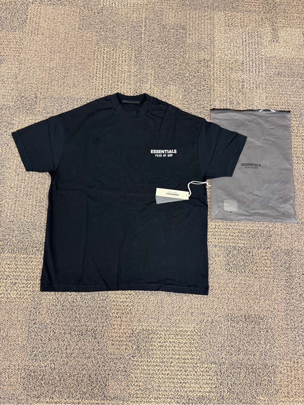 Essentials Fear Of God Black & White Multicolor T shirt